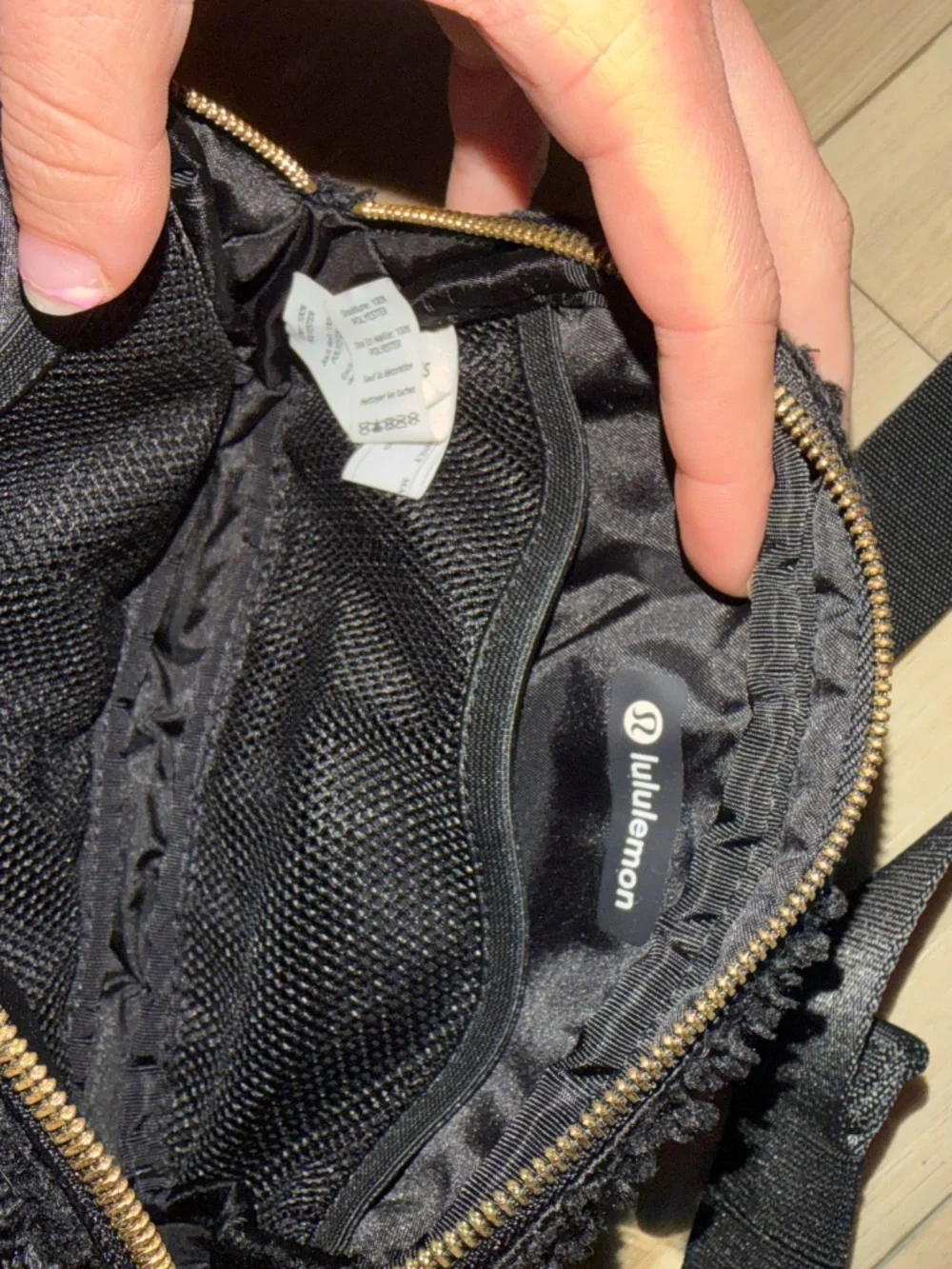 Lululemon Sherpa Everywhere Belt Bag Bundle Black & White OS